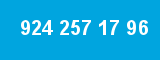 924 257 17 96